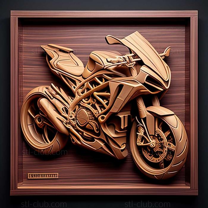 3D model Ducati Hyperstrada 939 (STL)